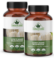 Lion's Mane Mushroom Extract - 120 Vegetarian Capsules - 4,200mg - Non-GMO Supplement