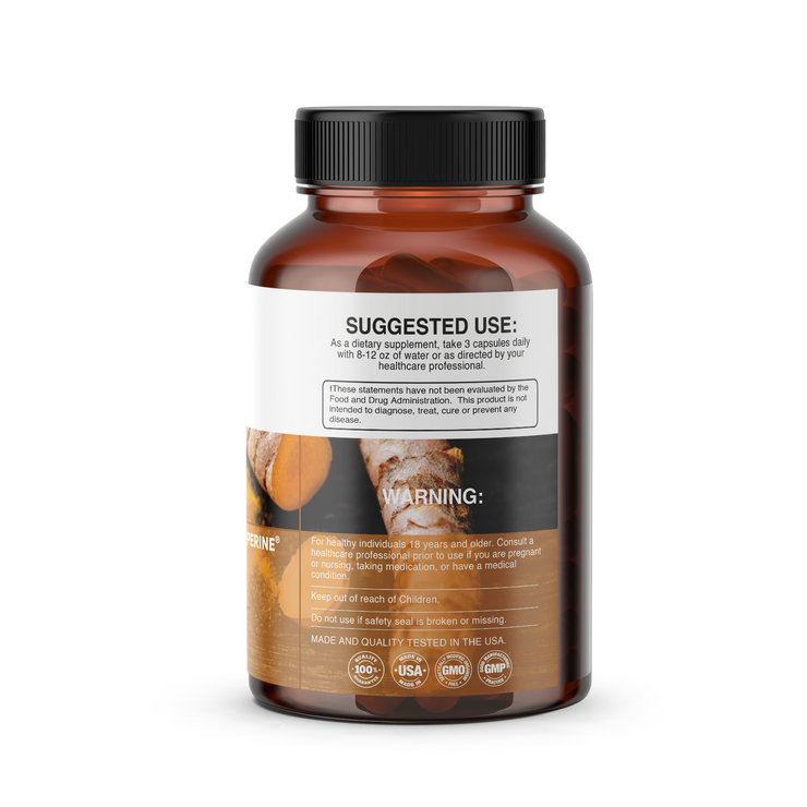 Turmeric, Ginger, Garlic & Bioperine®