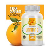 Vitamina C 1000 mg 100 cápsulas (2 Bottles)